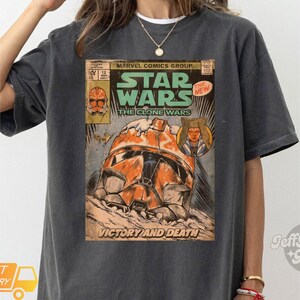 Comfort Colors® Disney Star Wars T-Shirt, Star Wars Shirt, Darth Vader Shirt, Galaxy's Edge Shirt, Retro Star Wars Shirt