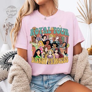 Princess The Eras Tour Comfort Colors Shirt, Princess Tour Shirt, Retro Disney Shirt, Disney Princess Shirt, Princess Eras Tour Shirt
