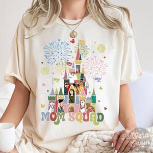Disney Mom Squad Shirt, Mom Gift Shirt, Disney Mom and dad Shirt, Disney Trip Couple Shirt, Disney Mom Vacation Shirt, Disney Shirt For Mom