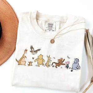 Comfort Colors Winnie The Pooh And Friends T-Shirt, Disney Pooh Co Shirt, Disneyland Pooh Bear Shirt, Pooh Bear Tee, Disney Pooh T-Shirt