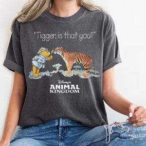 Tigger Is That You? Shirt, Pooh Shirt, Animal Kingdom Shirt, Pooh Animal Kingdom, Vintage Disney Shirt