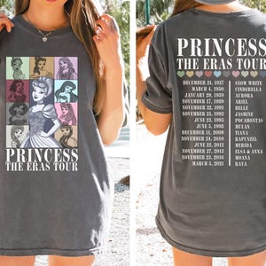 Princess The Eras Tour Shirt, Princess Tour Shirt, Retro Disney Shirt, Disney Princess Shirt, Princess Eras Tour Shirt