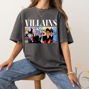 Comfort Colors® Bad Witches Club Shirt, Why Be A Princess When You Could Be A Queen Tee, Disney Halloween Shirt, Disneyland Villains Tee