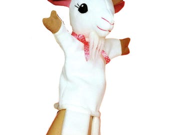 Marioneta de Cabra: Patrón de costura DIY (Descarga digital)