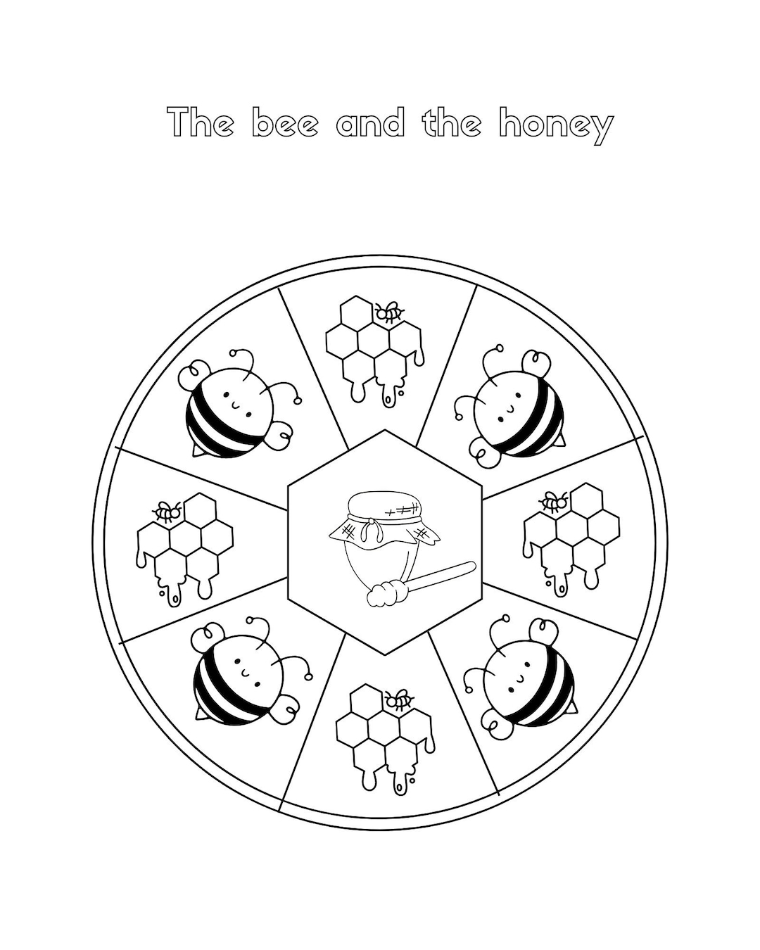  Foto zu Mandalas With Animal Drawings, for Coloring, for Children, Package No.3 