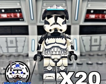 x 20 Wolfpack Tactical Clone Trooper Minifigure - Star Wars