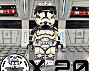 x 20 Wolfpack Tactical Clone Trooper Minifigure - Star Wars