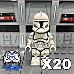 x 20 Phase 1 Clone Trooper Custom Minifigure - Star wars