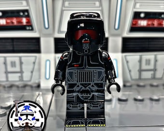 Shadow Empirial Scout Trooper Custom Minifigure - Star Wars