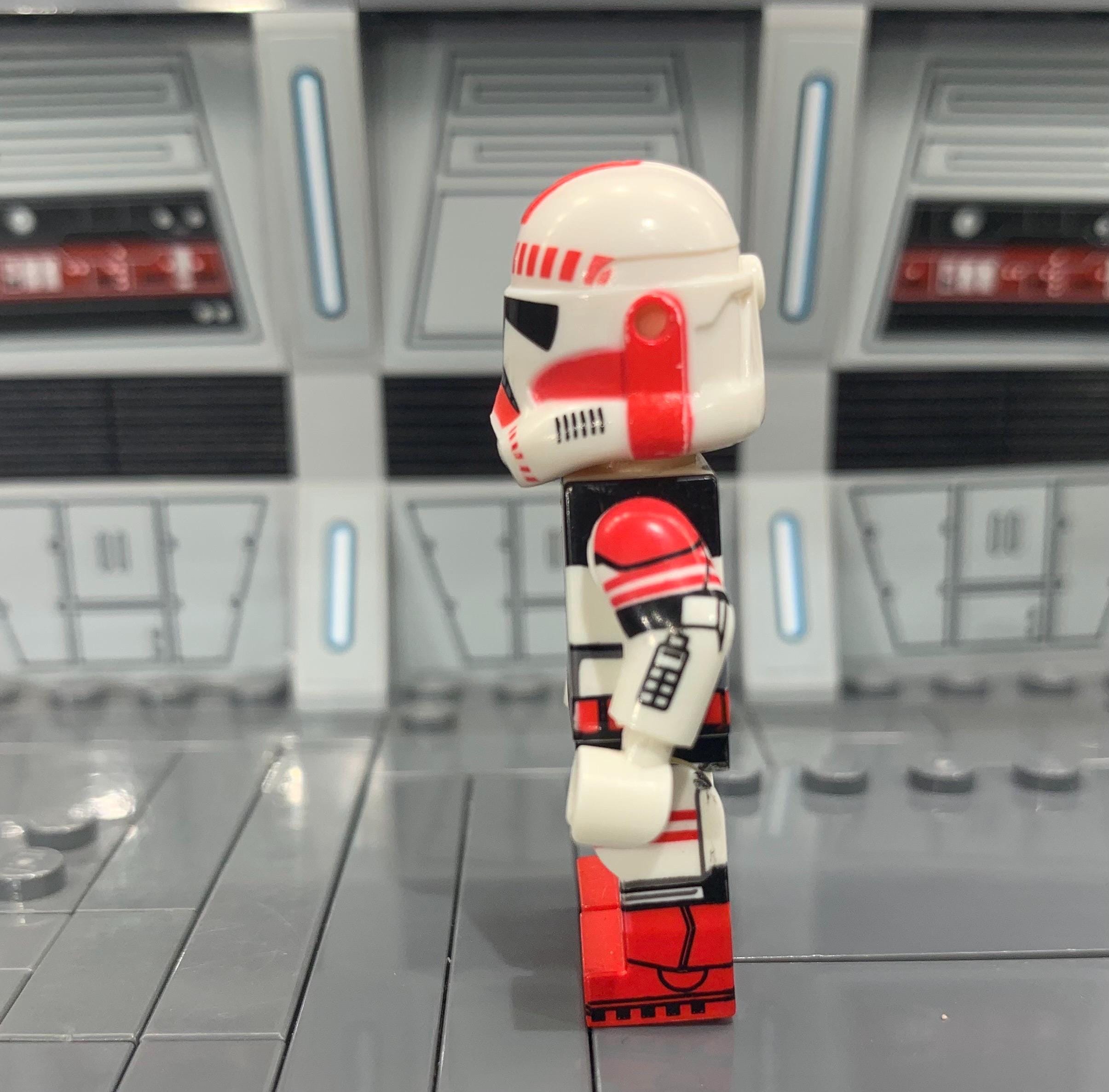 X 20 Coruscant Guard Shock Trooper Custome Minifigure - Star Wars