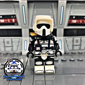 Empirial Scout Trooper Captain Custom Minifigure - Star Wars