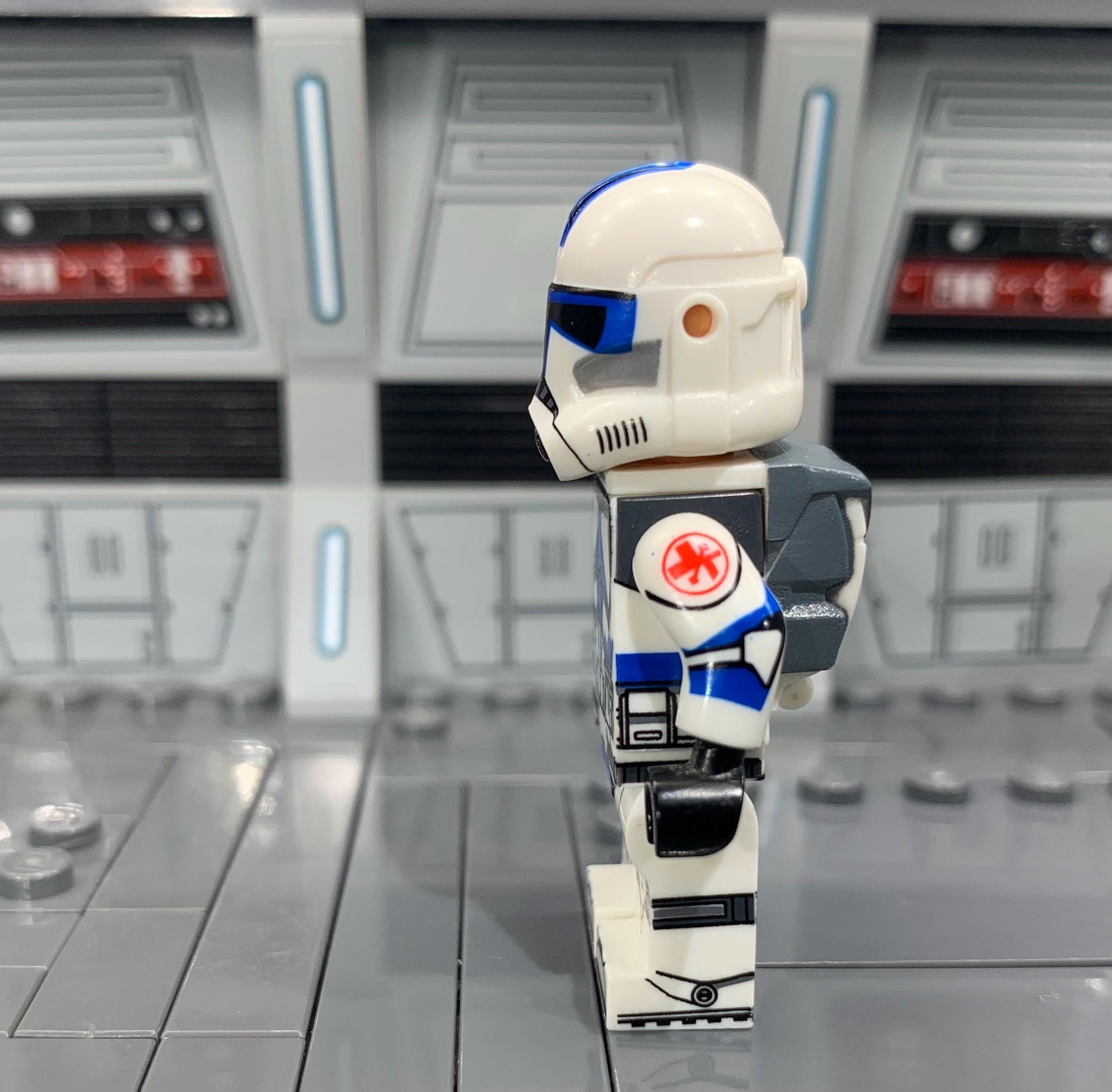 501st Clone Trooper Kix Medic Custom Minifigure - Star Wars - Etsy