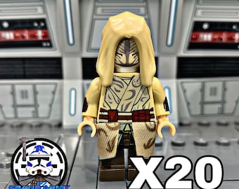 x20 Minifigura personalizada de la Guardia del Templo Jedi - Star Wars