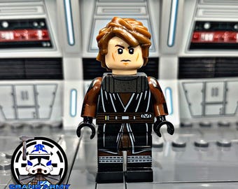 Clone Wars Anakin Skywalker Custom Minifigure - Star Wars