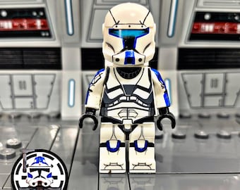 P2クローン・トルーパーのカスタムデカール付きレゴミニフィギュア