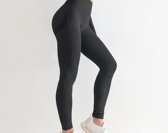 Sculpting High-Waist Seamless Leggings | Style with Spandex Push-Up Design | Skinny Fitness Elastic Comfort