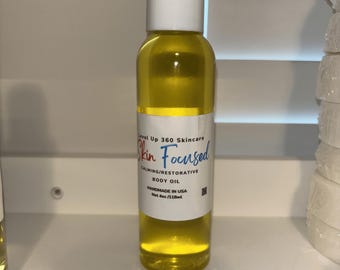 Hydrating  Body Oil: Skin Focus Natural Skincare, Moisturizing Glow
