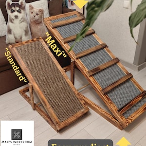 MAXI Model | Verstelbare/opvouwbare hondenhelling voor zelfbouw: digitale bouwtekeningen (voet en inches)