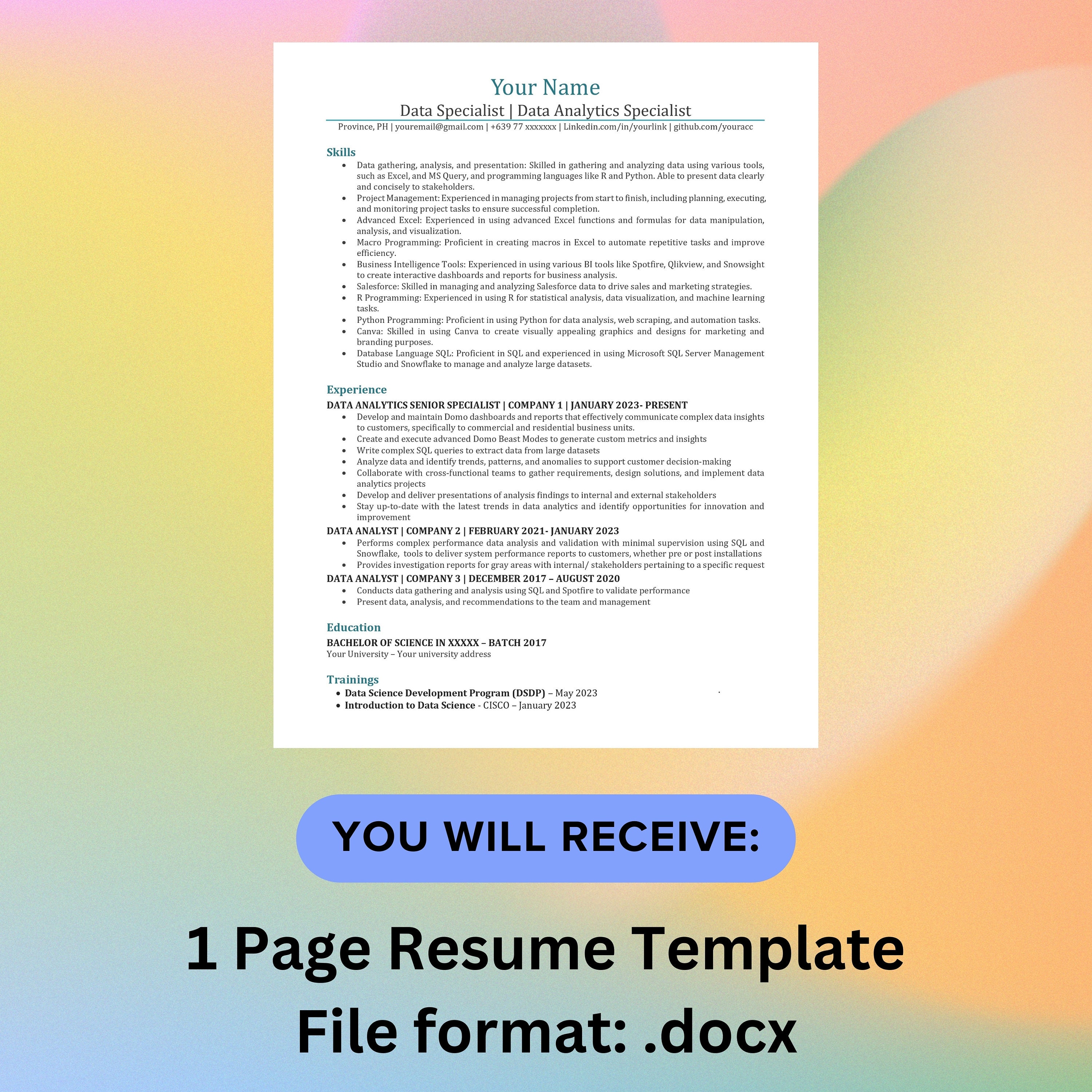 ATS Friendly Resume Template Word ATS Resume ATS Cv Resume Template ATS Friendly Resume Template Word ATS Resume ATS Cv Resume Template