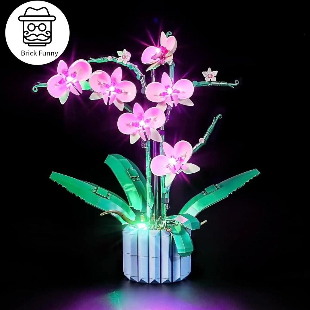 5V LED Light LEGO® Icons Orchid 10311, Botanical Collection, Building