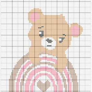 c2c crochet pattern/ c2c graph / c2c graphgan blanket / written instructions / c2c crochet pattern / corner to corner
