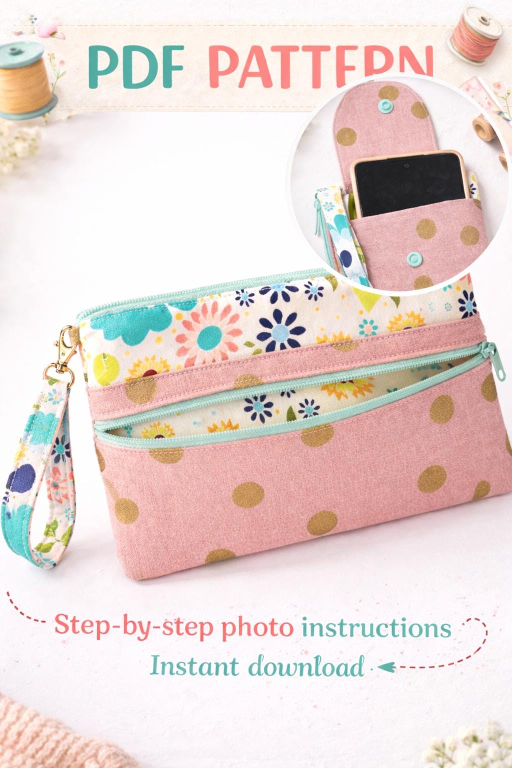 Portemonnaie handytasche - Etsy.de