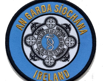 Garda Siochana Cloth patch.