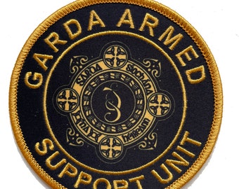 Garda Armed Support Unit Cloth Patch