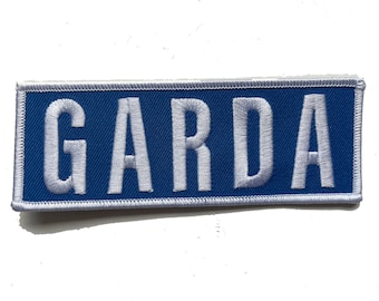 Garda Siochana Cloth patch.