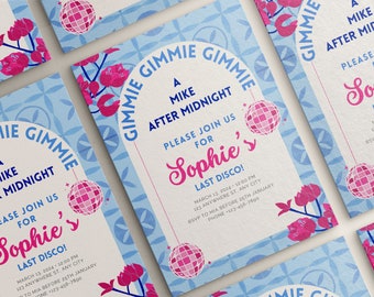 Uitnodiging Mamma Mia vrijgezellenfeest – Dancing Queen vrijgezellenfeest (digitaal)