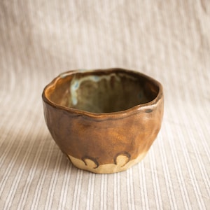 Handmade Ceramic Matcha Cup | Unique, Rustic Tea Cup