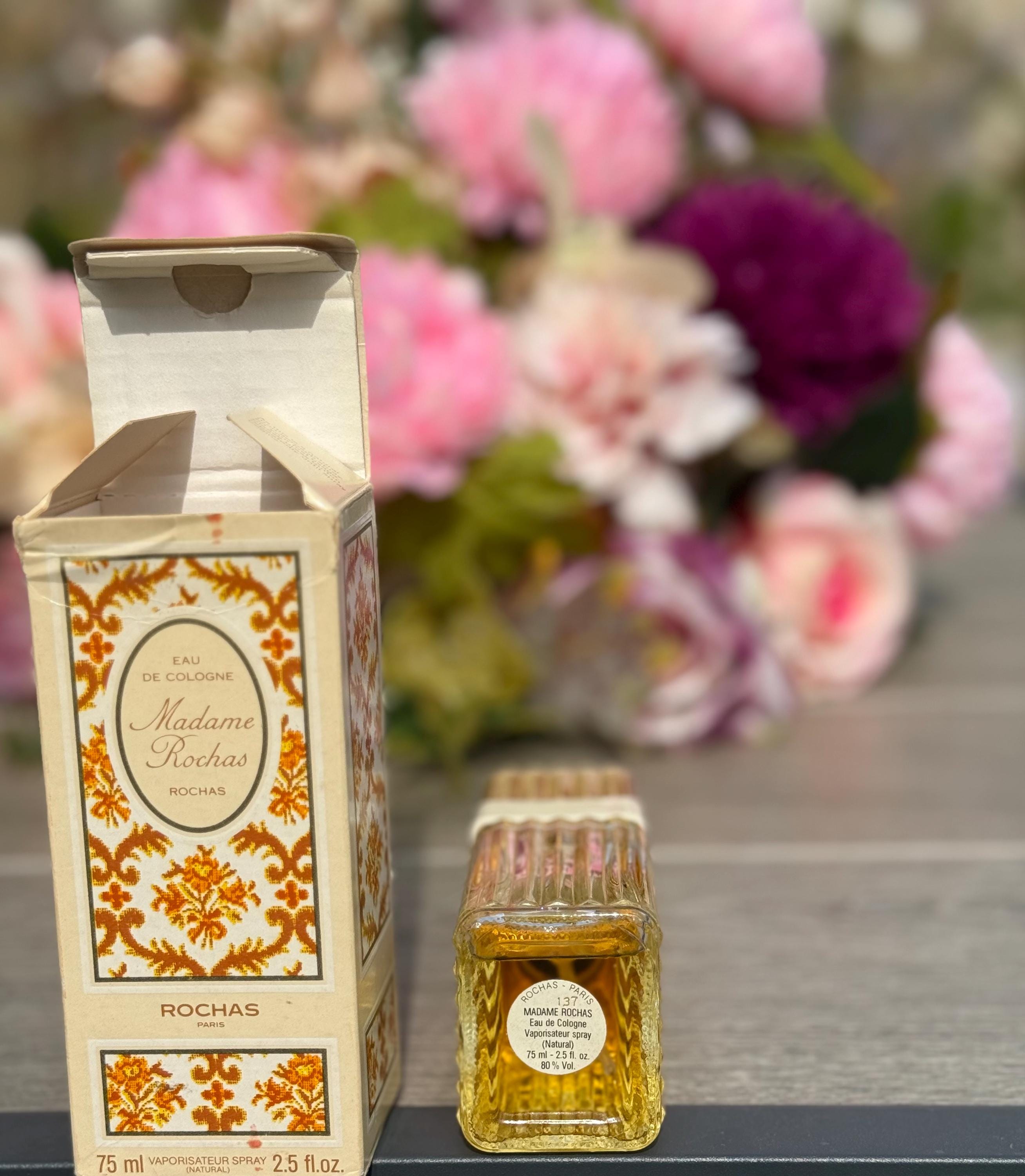 Madame Rochas, Rochas, Eau De Cologne, 75 Ml, 2.5 OZ, 95% Full