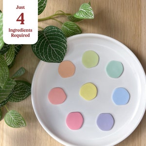 Polymer Clay Colour Recipes | Fimo Soft Clay Mixing Guide | Digital Download | Pretty in Pastels Palette