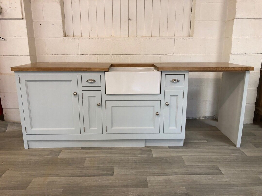Ex Display - Handmade Solid Wood Kitchen Utility Cabinets/units (belfast Sink) - Etsy UK