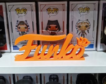 Funko - 3D Printed Signs for Pop Culture