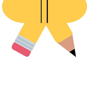 Back to school bows garland