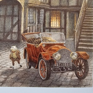 The Wind in the Willows, Mr Toad, Classic Car, Inga Moore, 2000 Vintage ...
