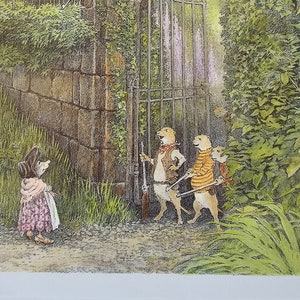 The Wind in the Willows, Mr Toad, Inga Moore, 2000 Vintage Book Print