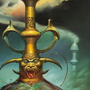 Boris Vallejo, Fantasy Art, 1983 Vintage Book Print, Bookplate