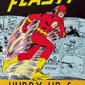 The Flash, DC Comics, super-héros, 1981, carte postale ancienne