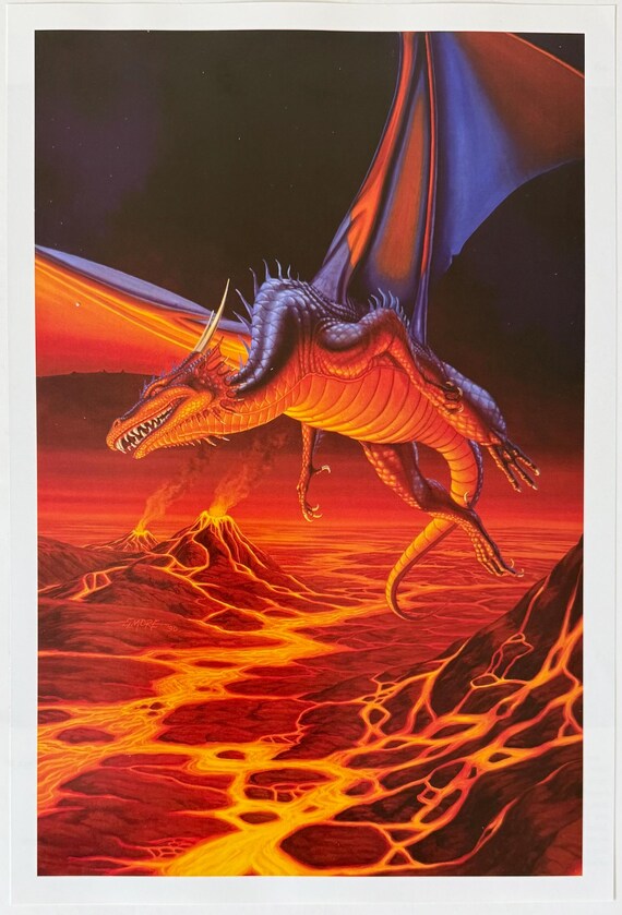 Dungeons and Dragons, Dragonlance, Red Dragon, River of Flames