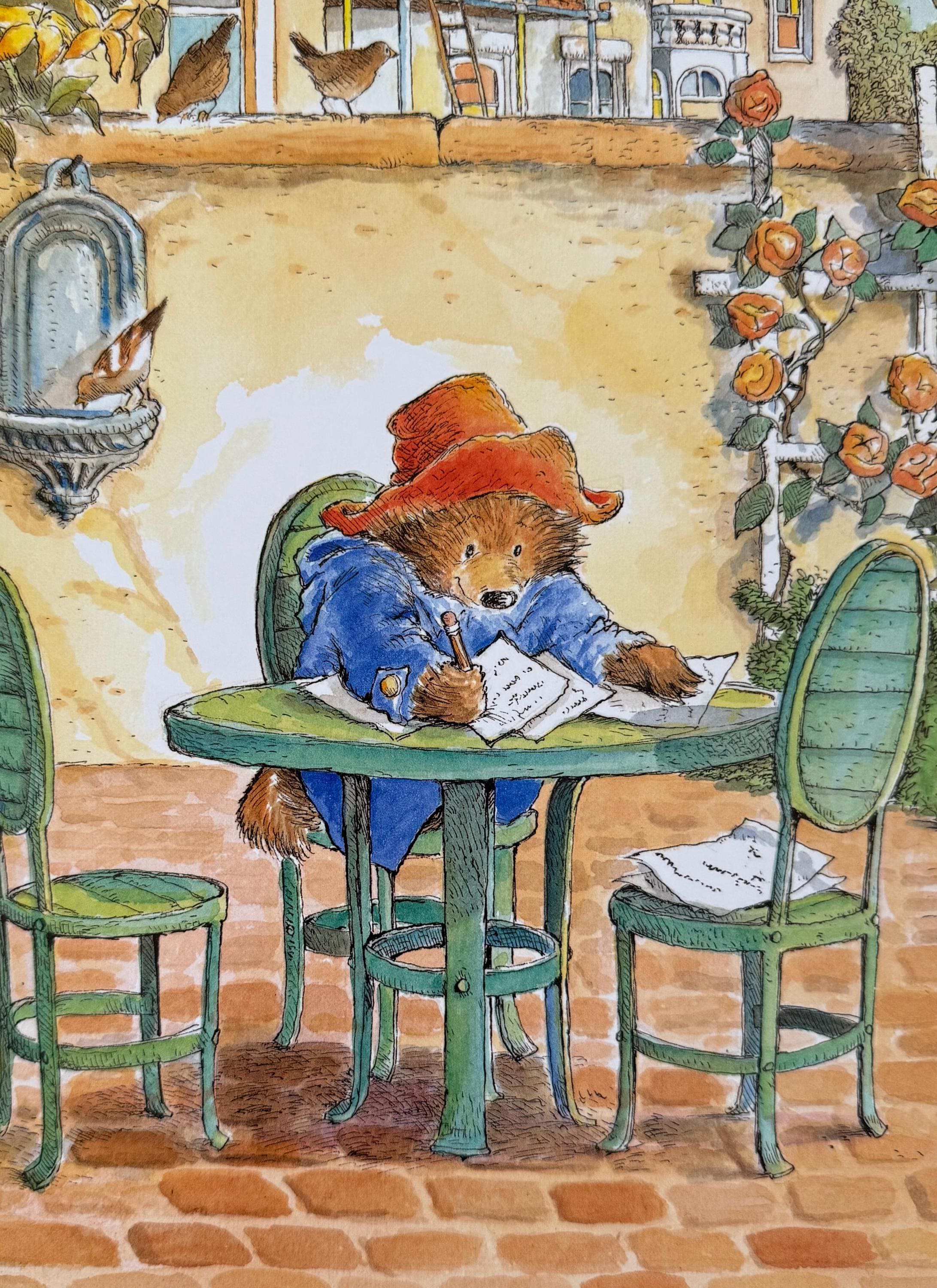 Paddington bear poster - Etsy 日本