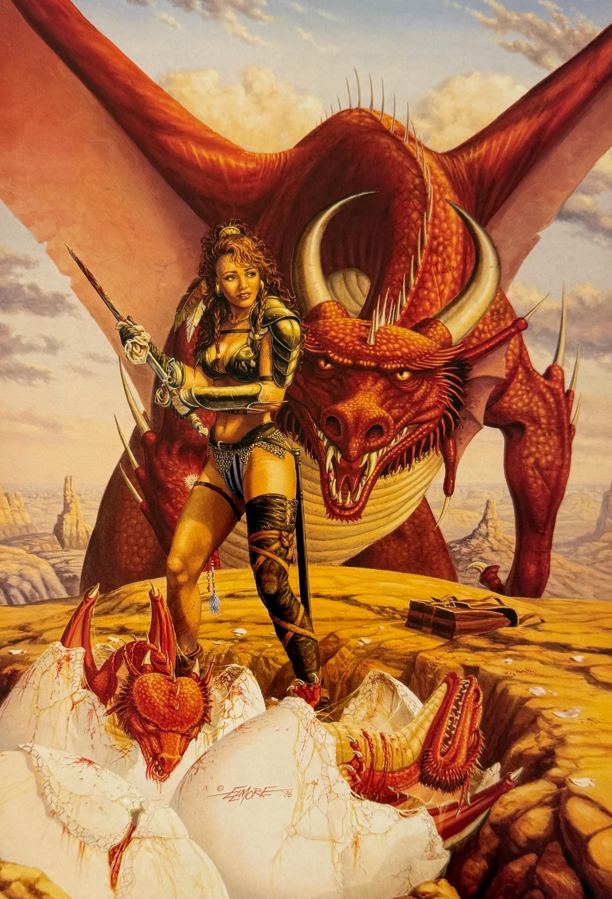 D&D ダンジョンズ&ドラゴンズ　ファンタジーアート　ドラゴンランス戦記　画集 ドラゴンランス：女王竜の暗き翼｜製品情報 | ダンジョンズ
