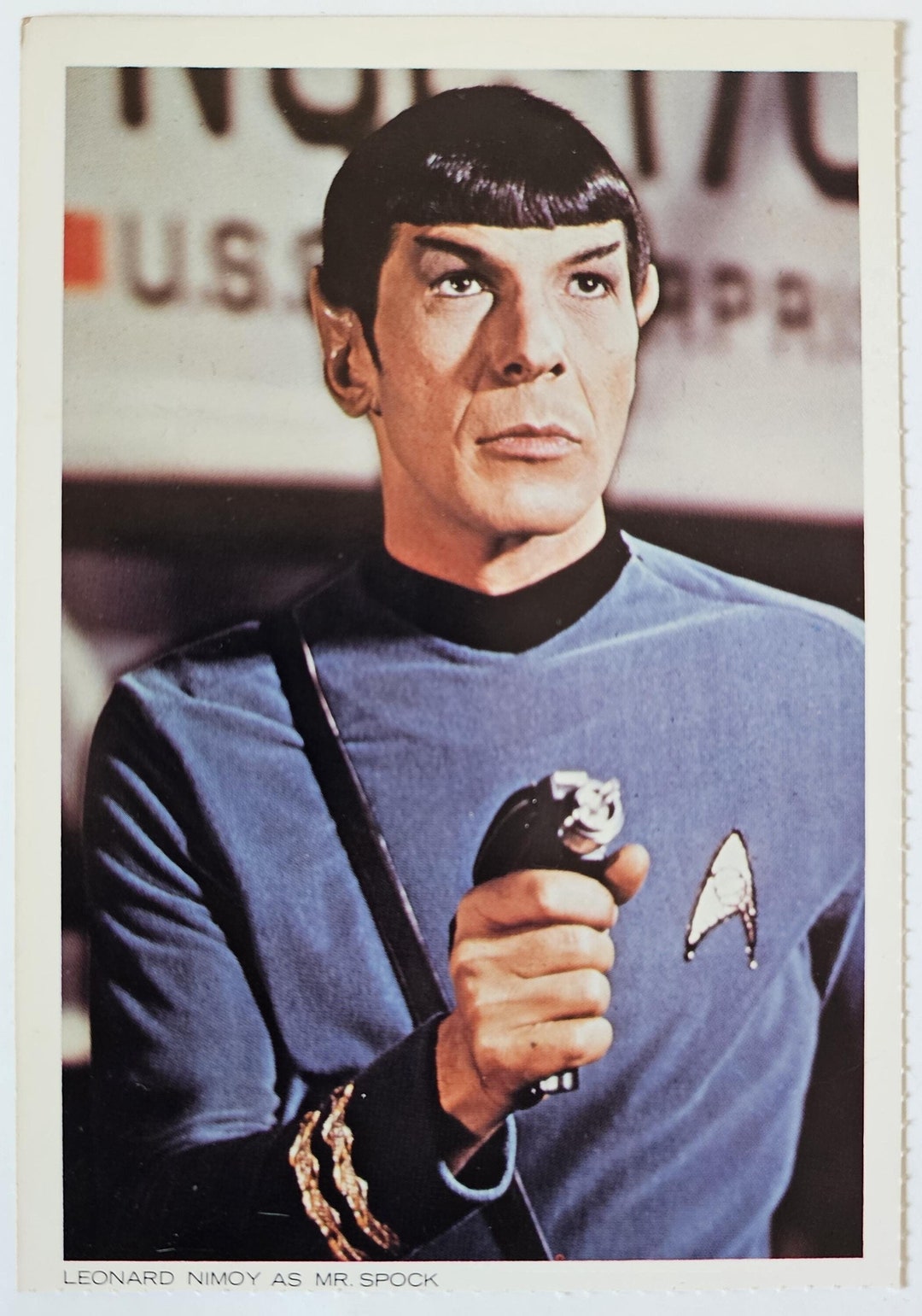 Science Spock Star Trek, the Original Series, Spock, Science Fiction, 1977 Vintage ...