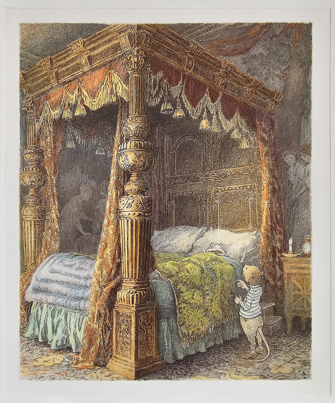 The Wind in the Willows, Mr Toad in Bed, Inga Moore, 2000 Vintage Book ...