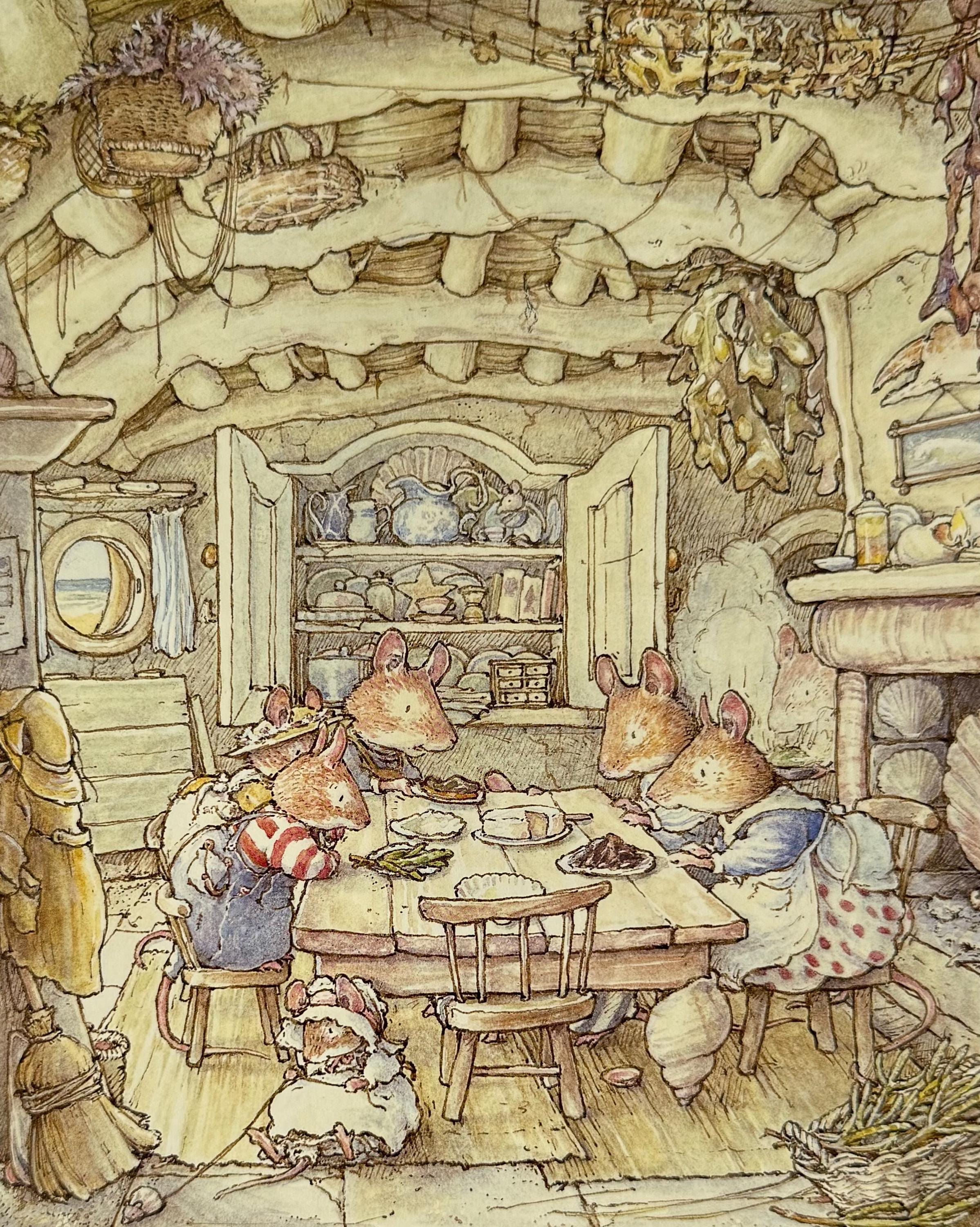 Brambly Hedge Wallpaper - Etsy UK