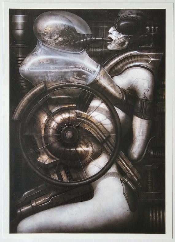 HR Giger, Biomechanoid, Fantasy Art, Horror, Science Fiction, 1996