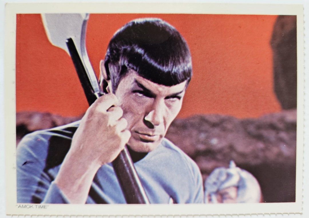 Science Spock Star Trek, the Original Series, Spock, Science Fiction, 1977 Vintage ...