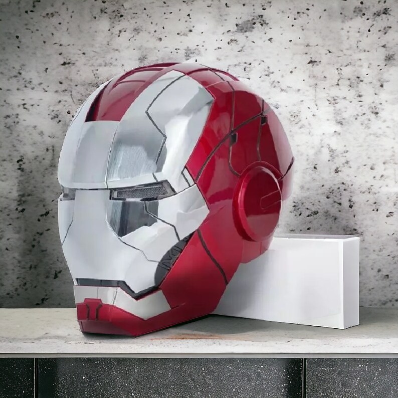 Wearable Iron Man Helmet Mask Moveable Electronic Jarvis Mask 2024