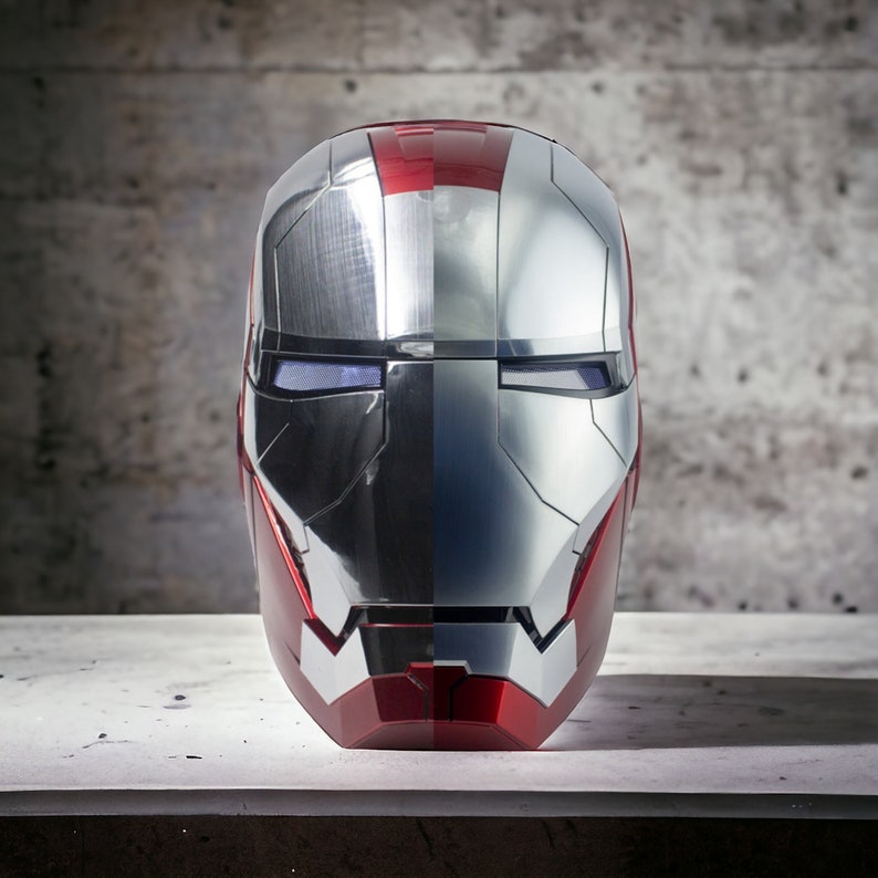 Wearable Iron Man Helmet Mask Moveable Electronic Jarvis Mask 2024